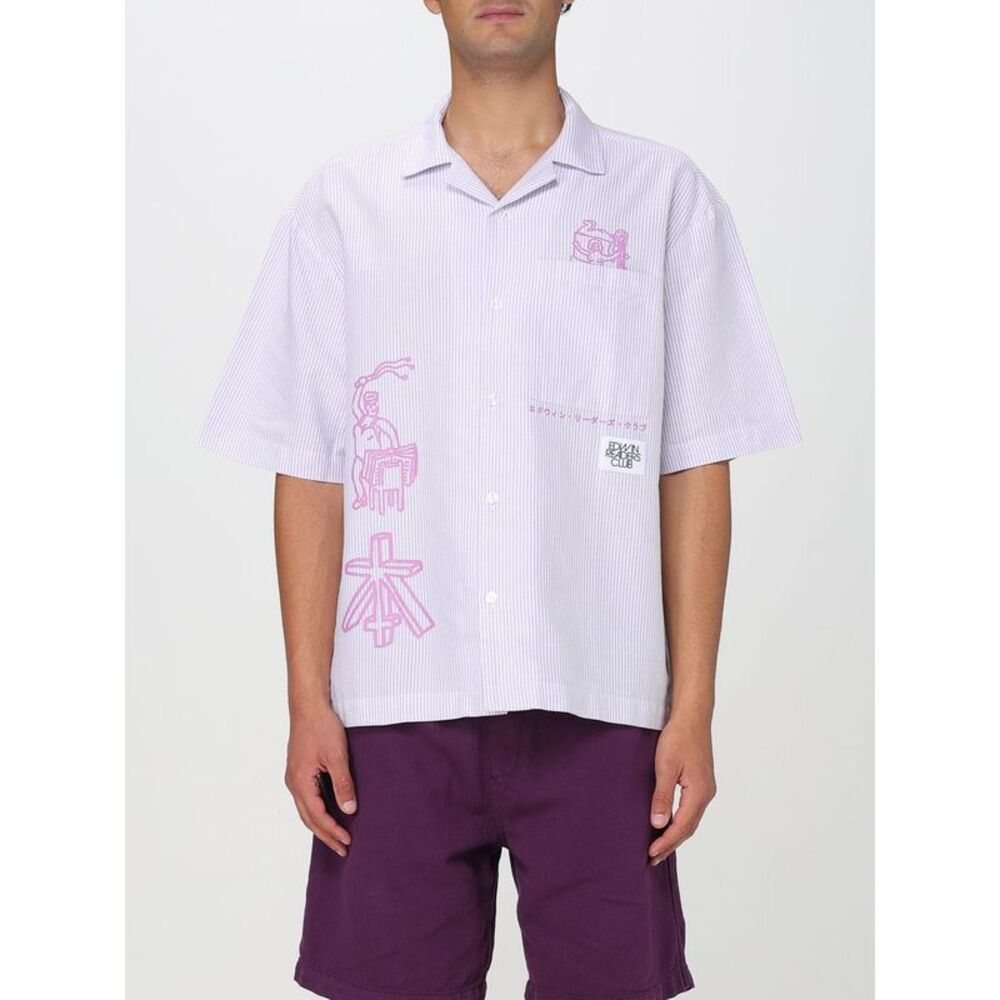 Edwin Shirt Men Lilac